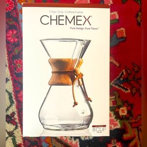 8 cup Chemex pourover coffee maker - limited edition - Starbucks reserve